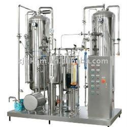 Automatic stainless steel carbonated beverage mixer system