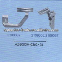 AZ8003H-03 Gauge Set for Yamato sewing machine part