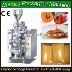 Backside seal liquid packing machine