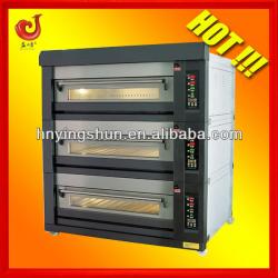bakery equipment for bakery/6 trays deck oven/cake gas oven for restaurant