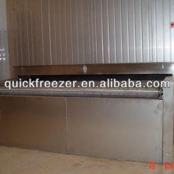 Band belt individual for seafood tunnel freezer