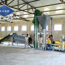 BB fertilizer production line controlled by microcomputer