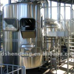 Beer Equipment shendong 2000l stainless steel beer equipment,beer brewing, beer brewery