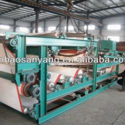 Belt filter press dewatering machine