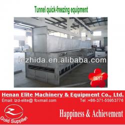 belt tunnel quick freezing machine for food