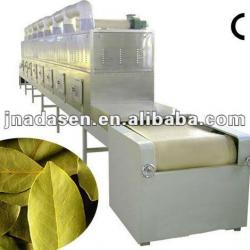 Belt type myrcia microwave drying machine