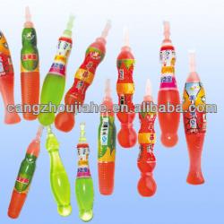 beverage drink tube for liquid ice pop (fruit shape hot sale)