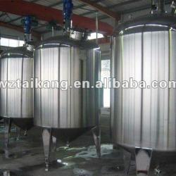 beverage mixing tanks with agitators