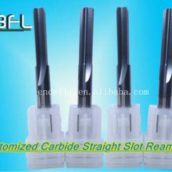 BFL-Tungsten Carbide Straight Slot 4 Flutes Wear Resistant Reamers For Metal