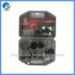 Bi-metal hole saw set