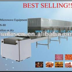 big capacity garlic slices spice dryer/sterilizer---microwave dryer/sterilizer