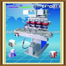 Big Size Four Color Pad Printing Machine GW-M4/BP