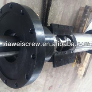 Bimetallic screw barrel / extruder single screw