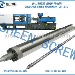 Bimetallic single screw barrel for haitian injection machine