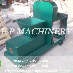 biomass fuel extrution machine for wood wastes