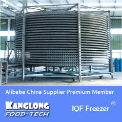 Blast IQF Papaya Freezer For Sale/Quick Freezing Machine