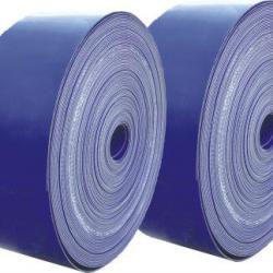 Blue Solid Woven PVC Elevator Belt - More Popular!