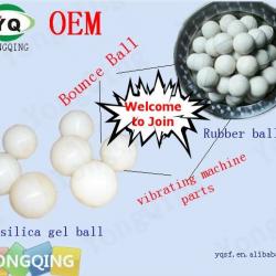 Bounce Ball Using In The Vibrating Screen Machine