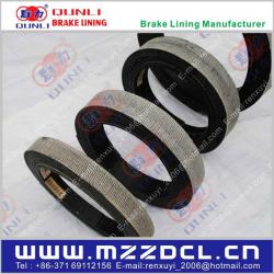 Brake lining in roll, Asbestos free Rubber based mesh brake lining in roll