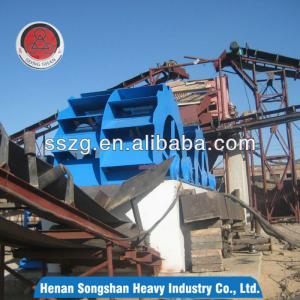 bucket sand washer machine in sand making plant