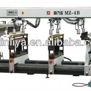 Cabinet carpentry Digital display Four-row Drill