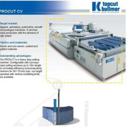 CAD CAM GARMENT FABRIC CUTTER