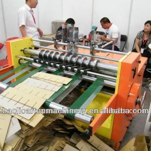 cardboard clapboard (in carton box) making machine / paper partition machine