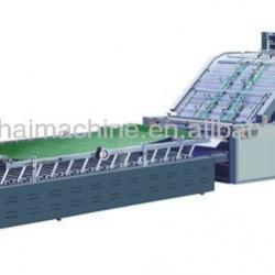 carton box machine semi automatic flute laminating machinery