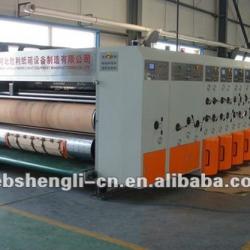 carton box printing dividing slotting die cutting machine