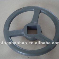 cast iron handwheel/handwheel casting 17' DIA/14'DIA/9'DIA/Machine drive connector