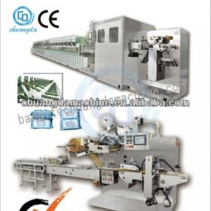 CD-2000II Full automatic baby wet wipes machine,wet tissue machine