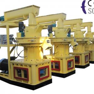 CE approved wood pellet press