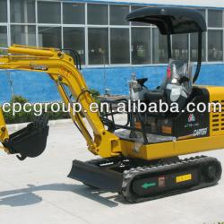 CE approvid 1.8 ton mini crawler excavator Yanmar engine