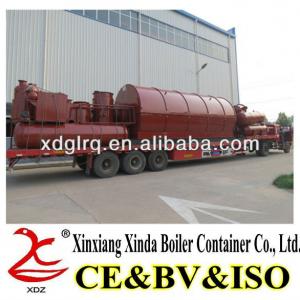 CE Aproved by Europe Standard Waste Tyre Pyrolysis Plant for Crude Oil