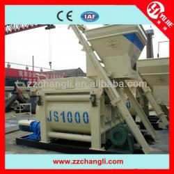 CE certificate JS1000 concrete machine, concrete mixing machine, concrete mixing machine price