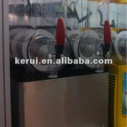 CE commercial slush machine 12 liters 2 tanks