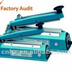 CE hand impulse sealer with cutter