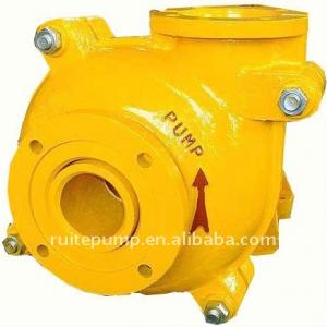 centrifugal slurry pump with rubber liner