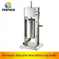 Cheap 12L restaurant hydraulic sausage filling machine equipment