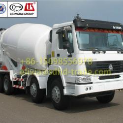 China 10m3 Cement Mixer Truck for Sale HOWO Chassis