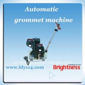 China Automatic grommet machine advertising equipment Brightness