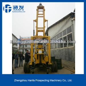 China Gold Supplier!!! HF-3 mobile water well drilling rigs for sale