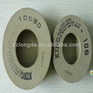 China made glass rubber polishing wheel