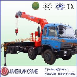 China Manufacturer Hydraulic Telescopic Articulated crane 16ton mounted with Dongfeng brand truck 8x4
