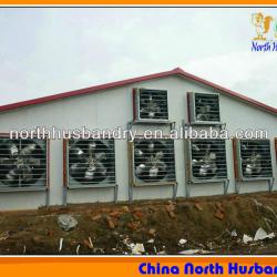 China North Husbandy poultry house construction