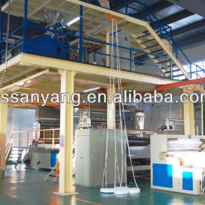 China pp spunbond nonwoven fabric making machine