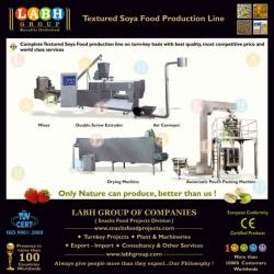 China Preferred Soyabean Chunks TSP TVP Protein Making Machines 1