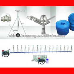 Chinese 13.2KW diesl engine sprinkler irrigation system/sprinkler with tripod/flexible hose