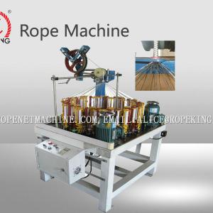 Chinese knot rope braiding machine M:0086 18605386823 email:alice@ropeking.com