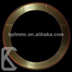 Clutch Plate For KOMATSU SIZE 389.7x298.5x4.7 / 128 EXT TEETH OEM NO. 175-22-21150 / PC5814